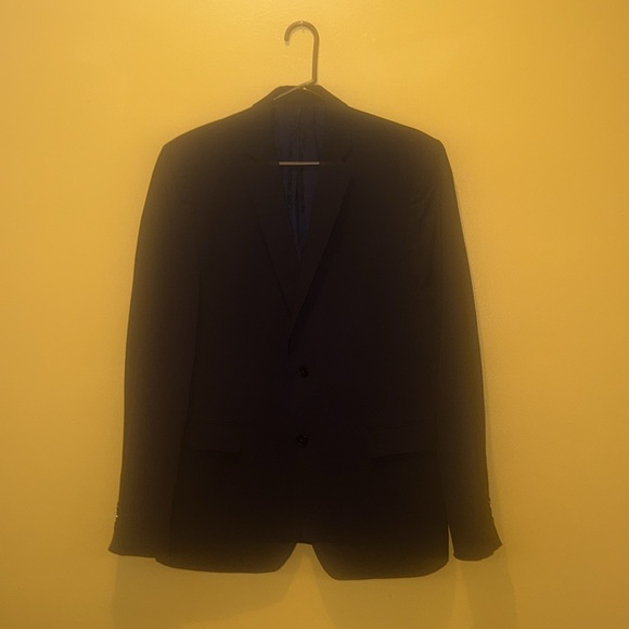 Perfect Condition Versace Men's Classic Navy Blazer Size 52 Euro 42 USA